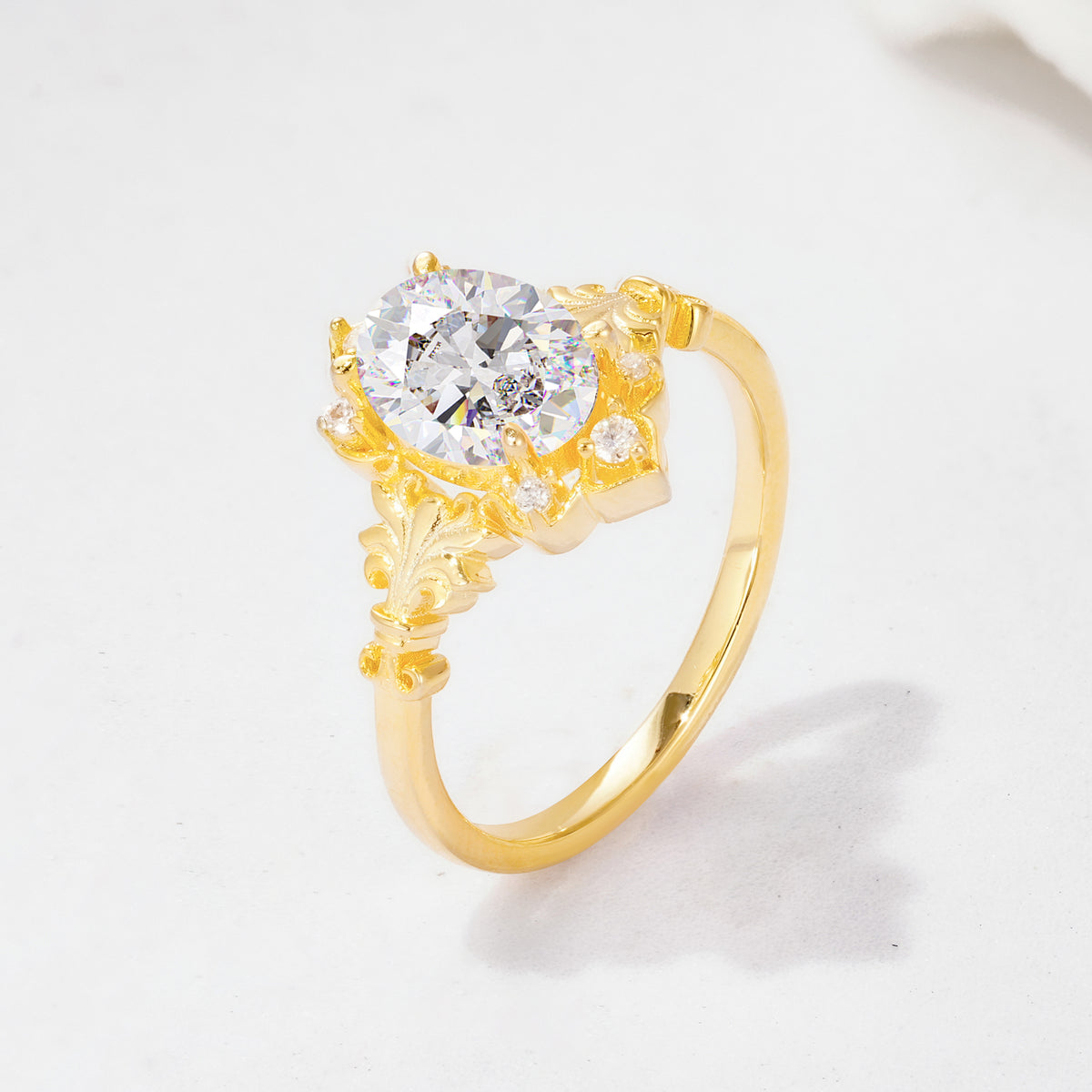 SR17618 Moissanite Ring - Additional view