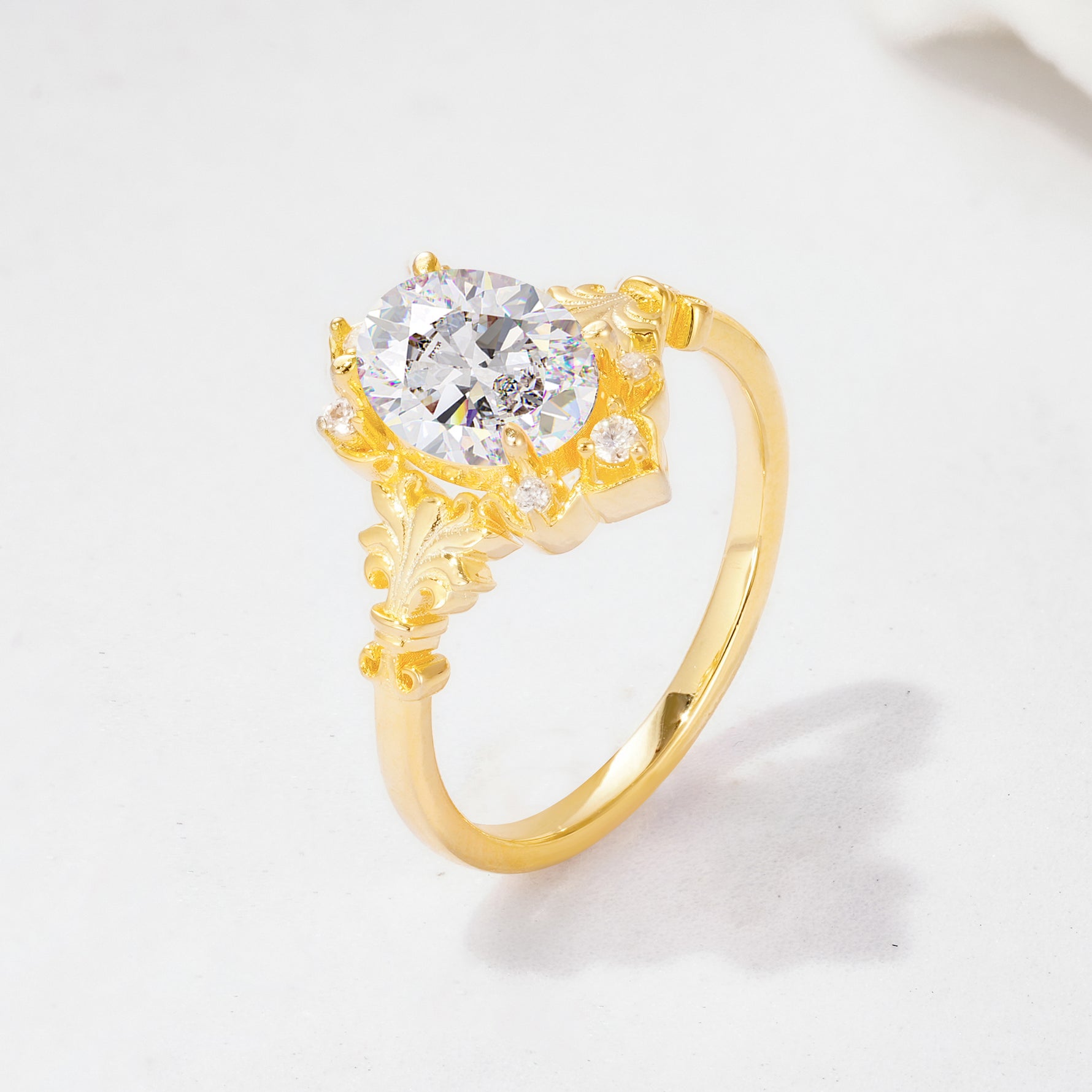 SR17618 Moissanite Ring - Additional view