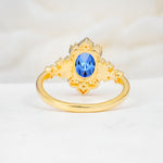SR17618 Sapphire Ring - Additional view