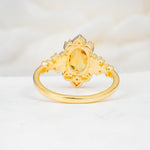 SR17618 Citrine Ring - Additional view