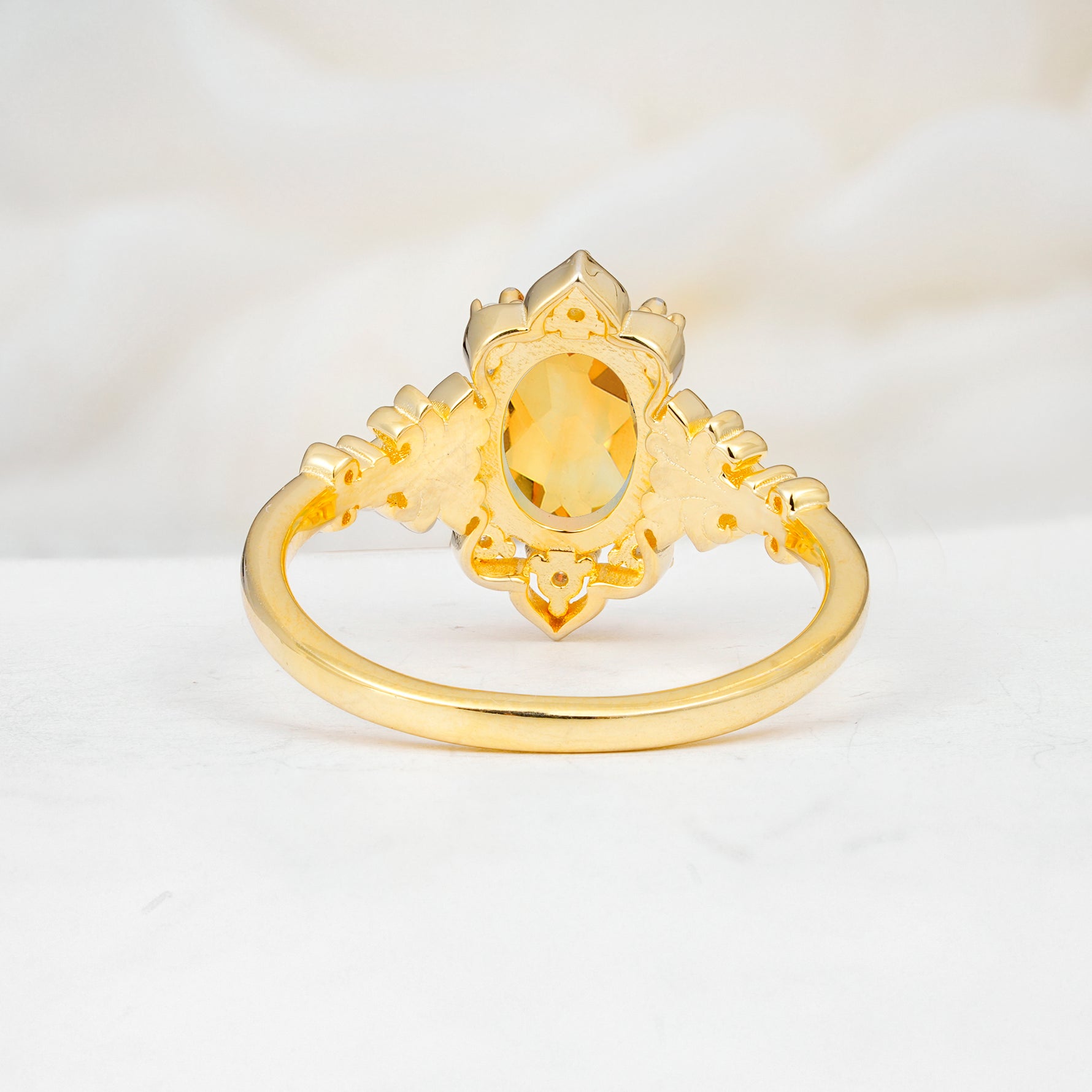 SR17618 Citrine Ring - Additional view