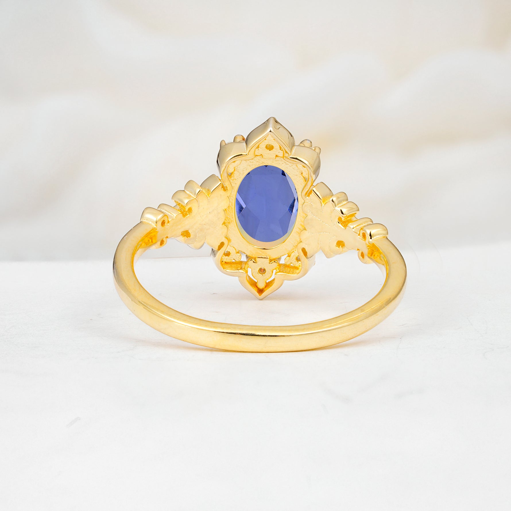 SR17618 Tanzanite Ring - Additional view