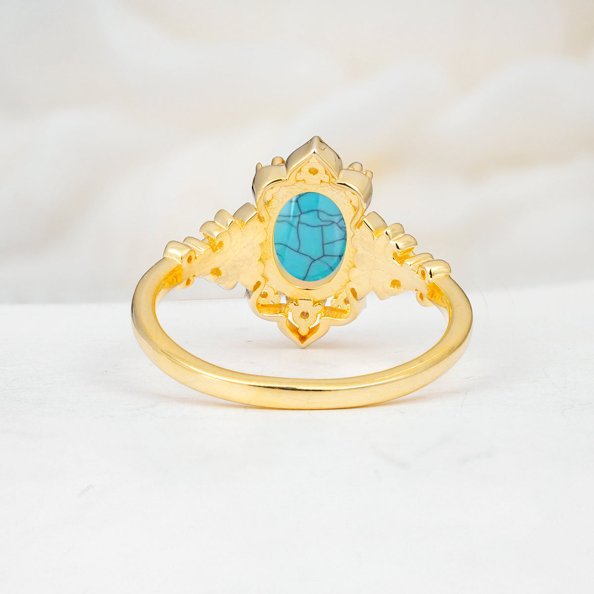 SR17618 Turquoise Ring - Additional view