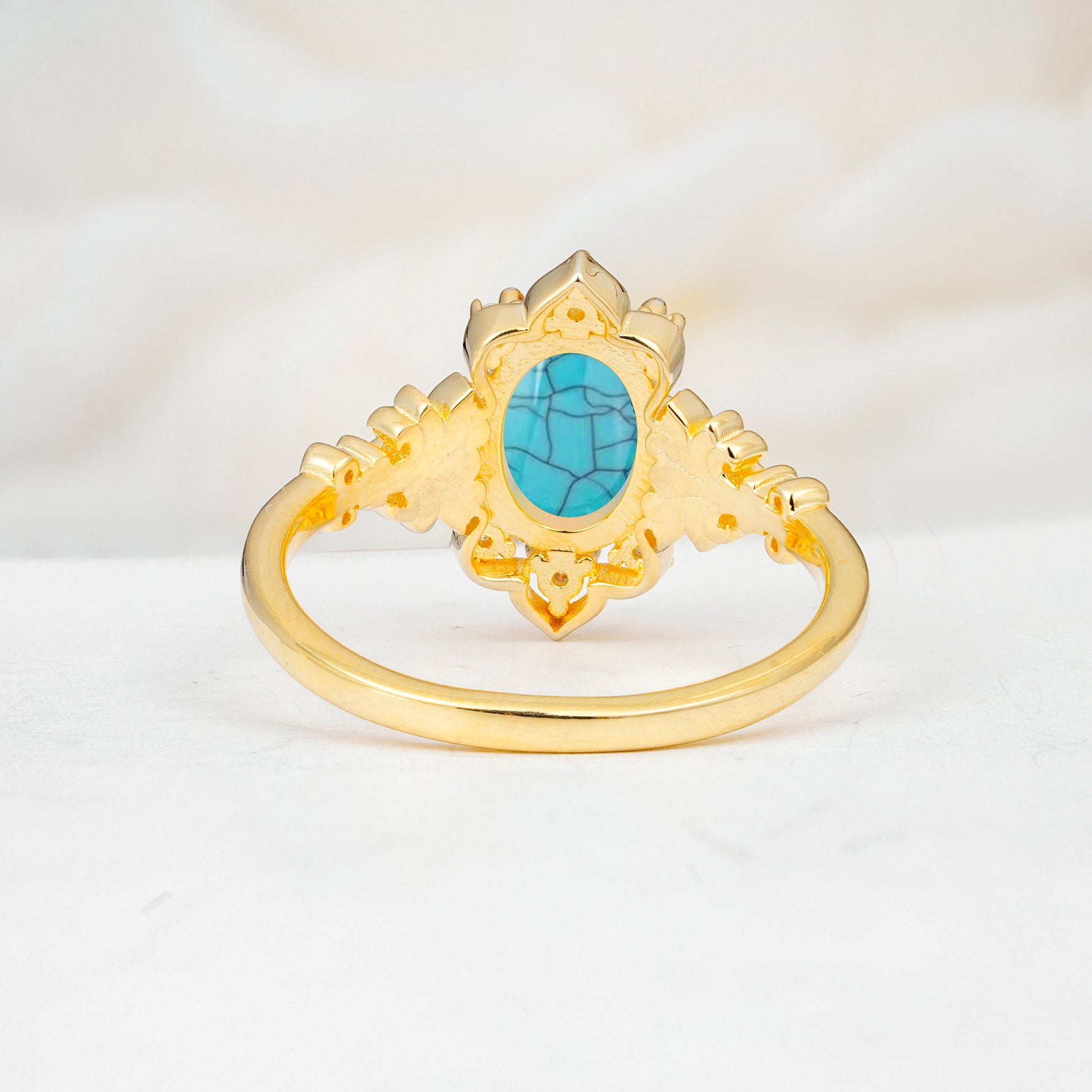 SR17618 Turquoise Ring - Additional view