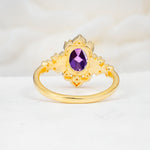 SR17618 Amethyst Ring - Additional view