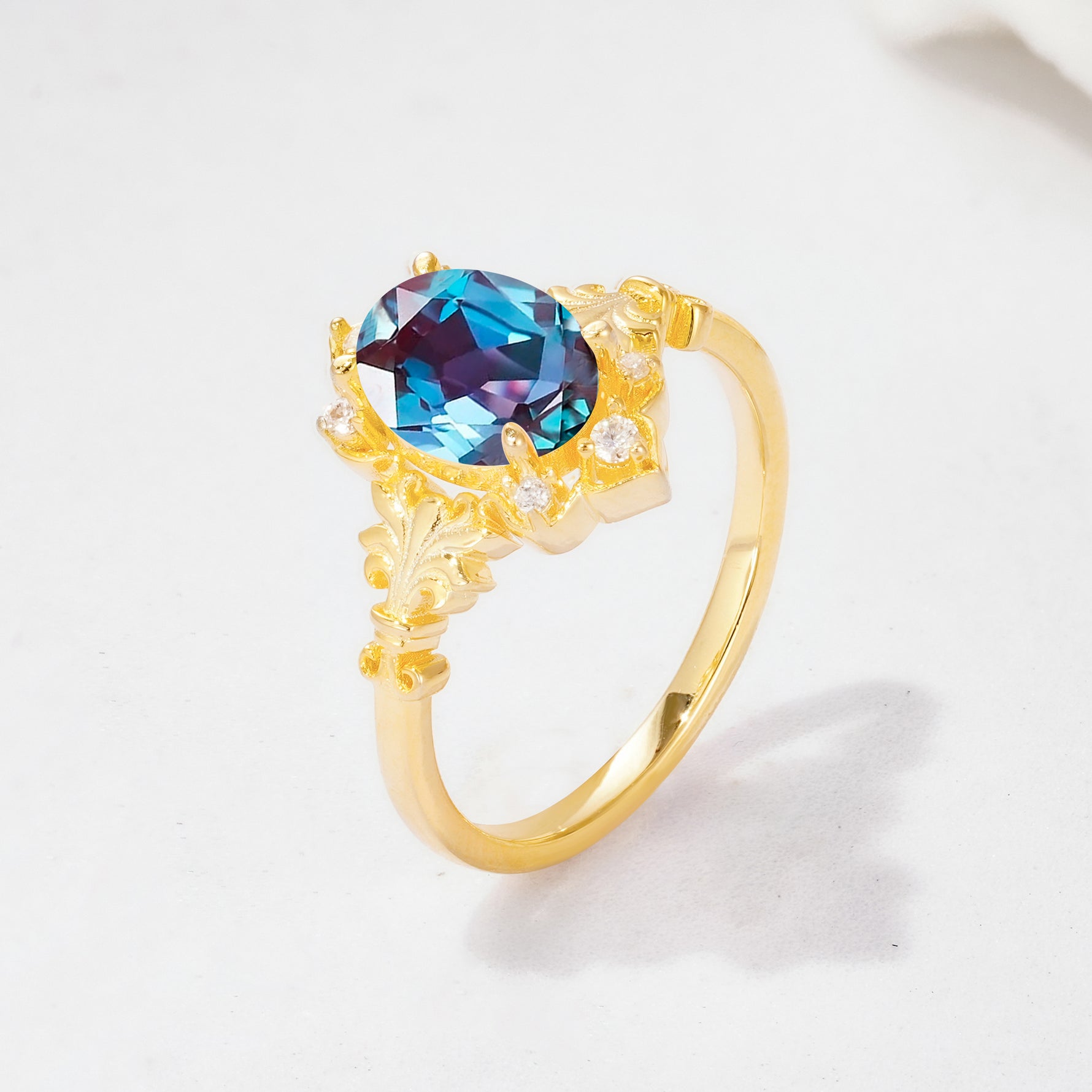 SR17618 Alexandrite Ring - Additional view