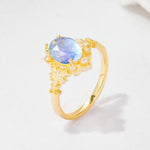 SR17618 Moonstone Ring - Additional view