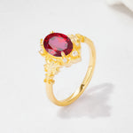 SR17618 Ruby Ring - Additional view