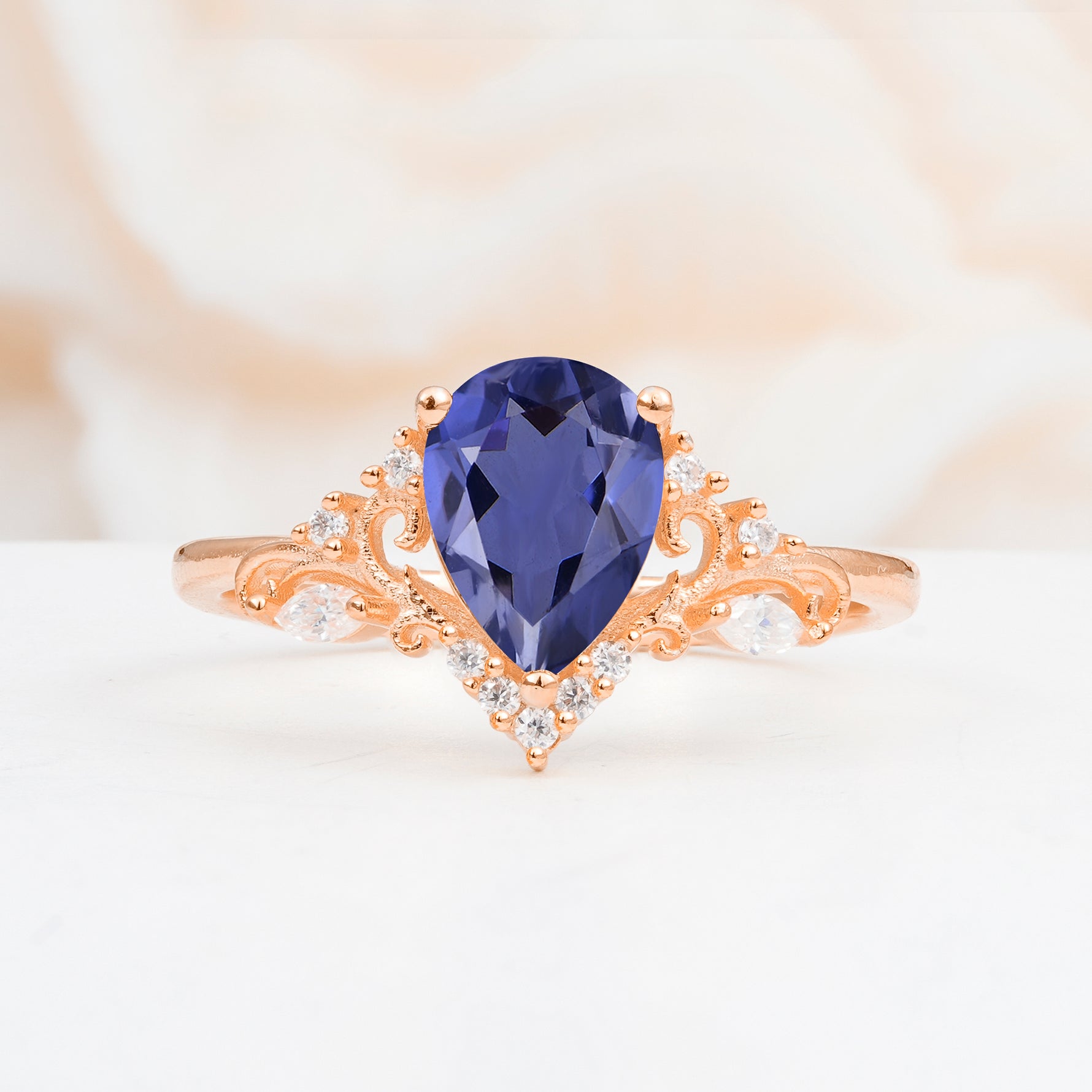 SR17625 Tanzanite Ring - Additional view