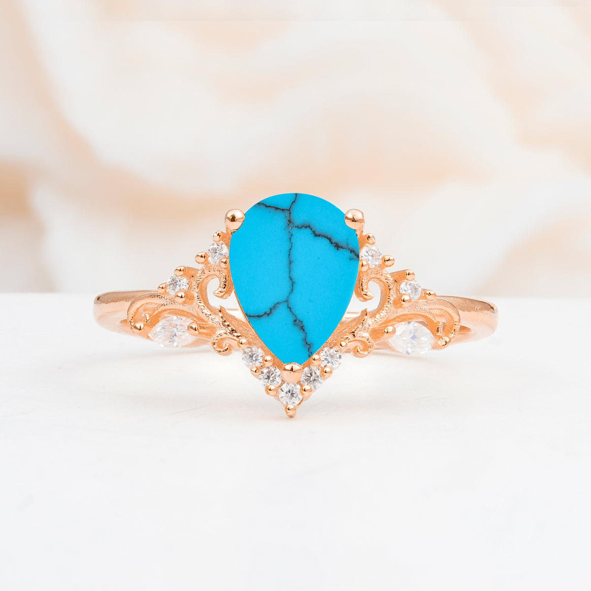 SR17625 Turquoise Ring - Additional view