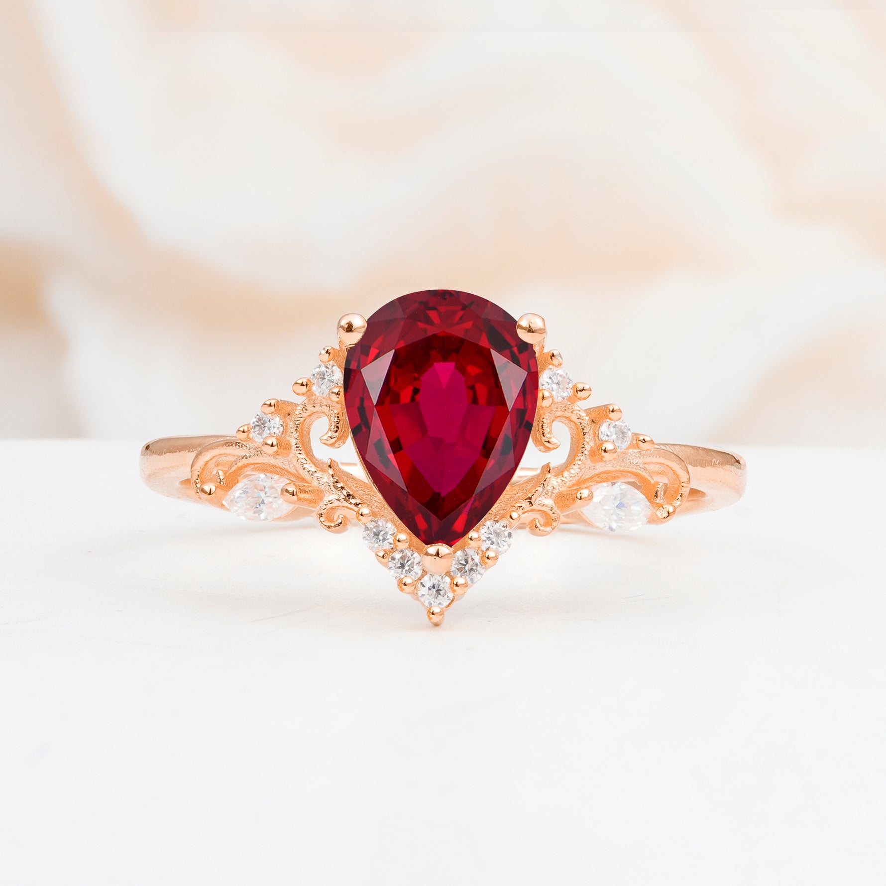SR17625 Ruby Ring - Additional view