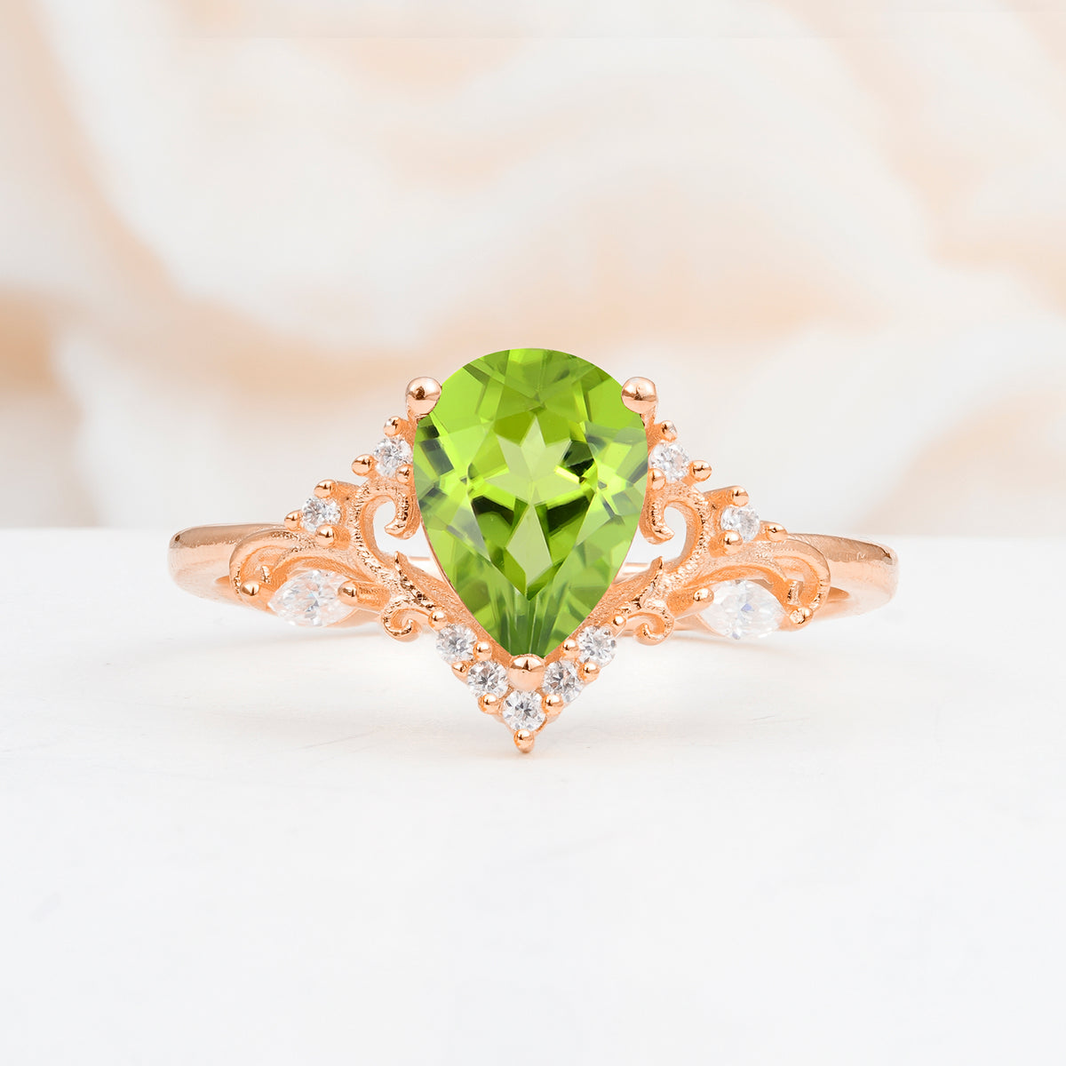 SR17625 Peridot Ring - Additional view
