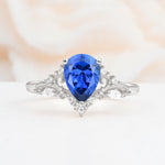 SR17625 Sapphire Ring - Additional view