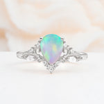 SR17625 Fire Opal Ring - Additional view