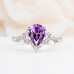 SR17625 Amethyst Ring - Additional view