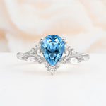 SR17625 Aquamarine Ring - Additional view