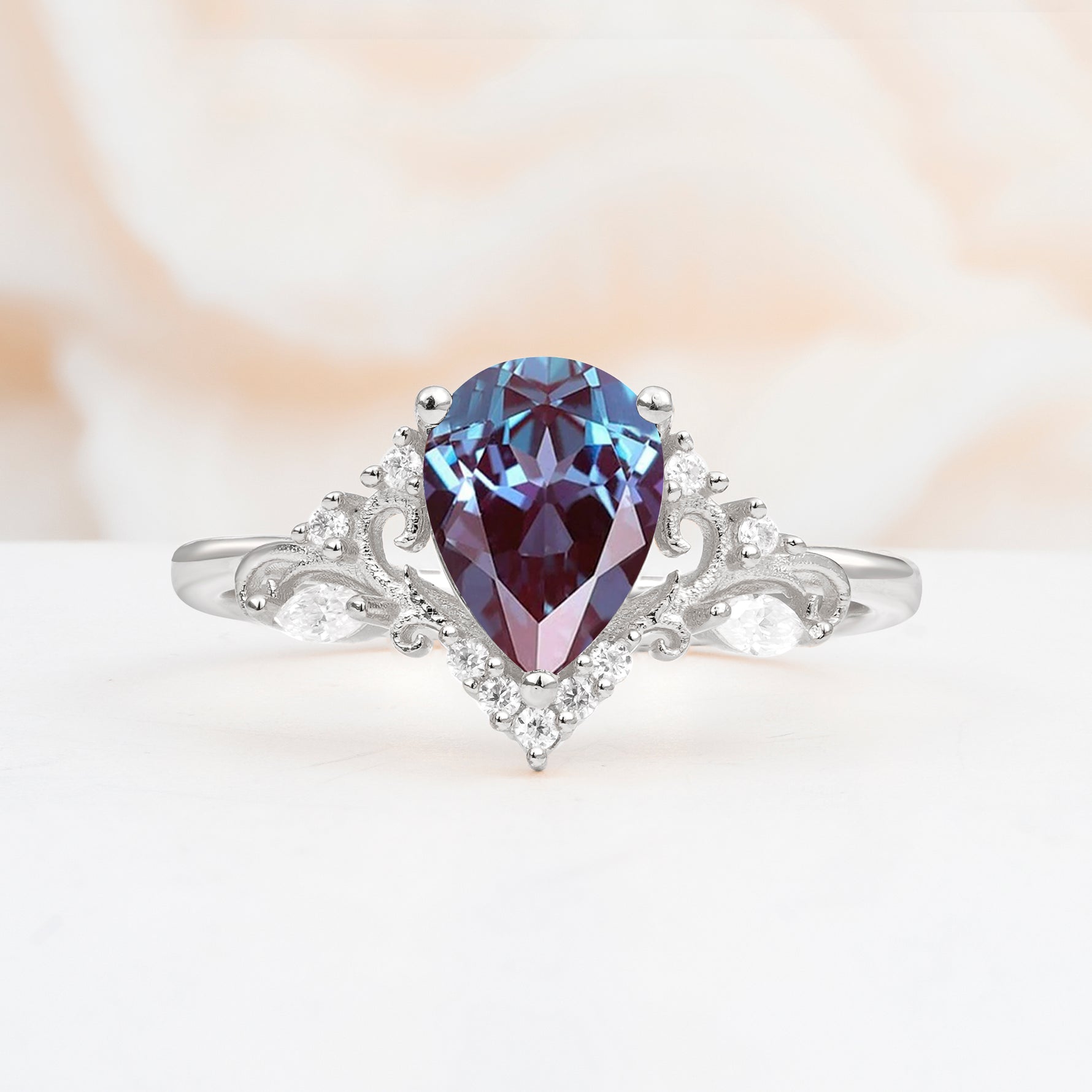 SR17625 Alexandrite Ring - Additional view