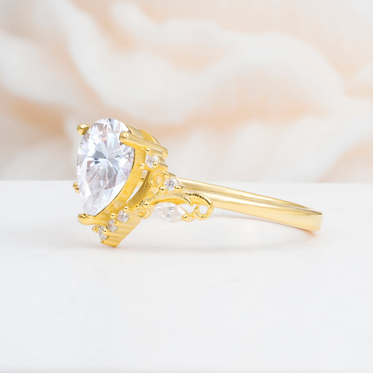 SR17625 Moissanite Ring - Additional view