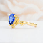 SR17625 Sapphire Ring - Additional view