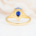 SR17625 Sapphire Ring - Additional view