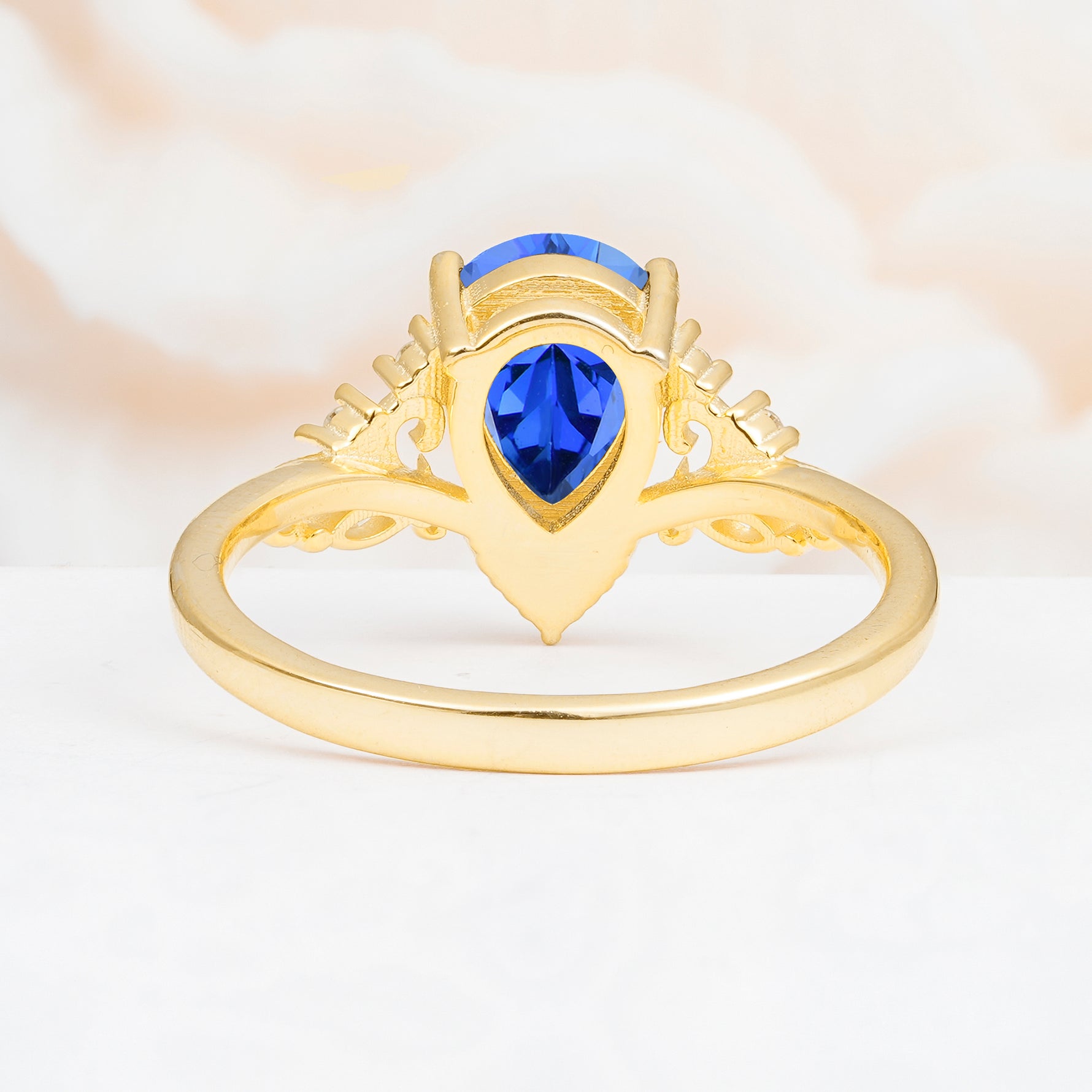 SR17625 Sapphire Ring - Additional view