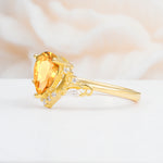 SR17625 Citrine Ring - Additional view