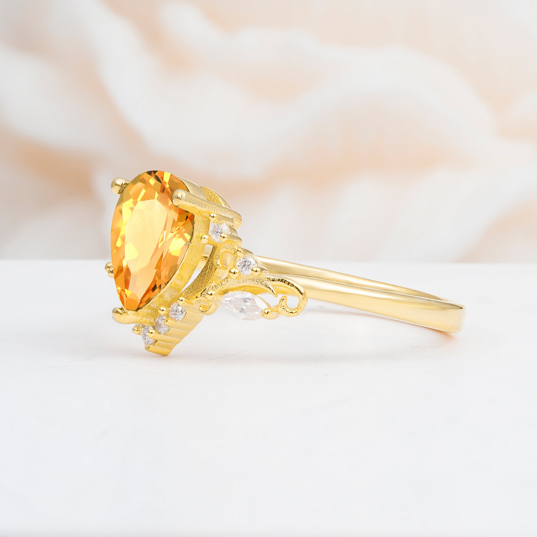 SR17625 Citrine Ring - Additional view