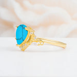 SR17625 Turquoise Ring - Additional view