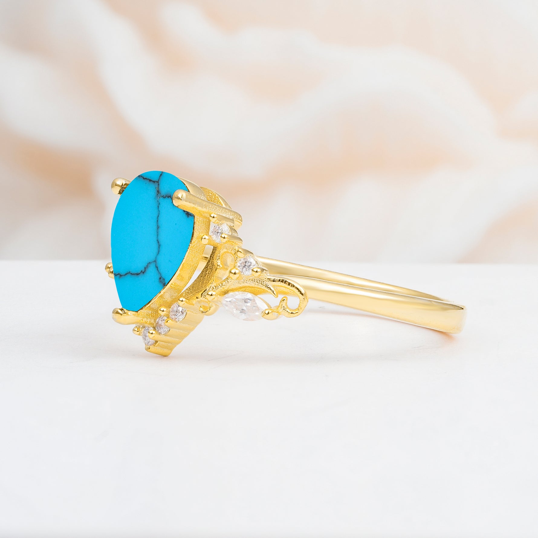 SR17625 Turquoise Ring - Additional view
