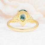 SR17625 Moss Agate Ring - Additional view