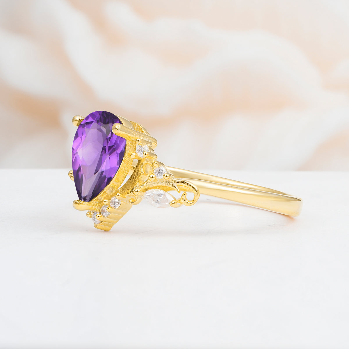 SR17625 Amethyst Ring - Additional view