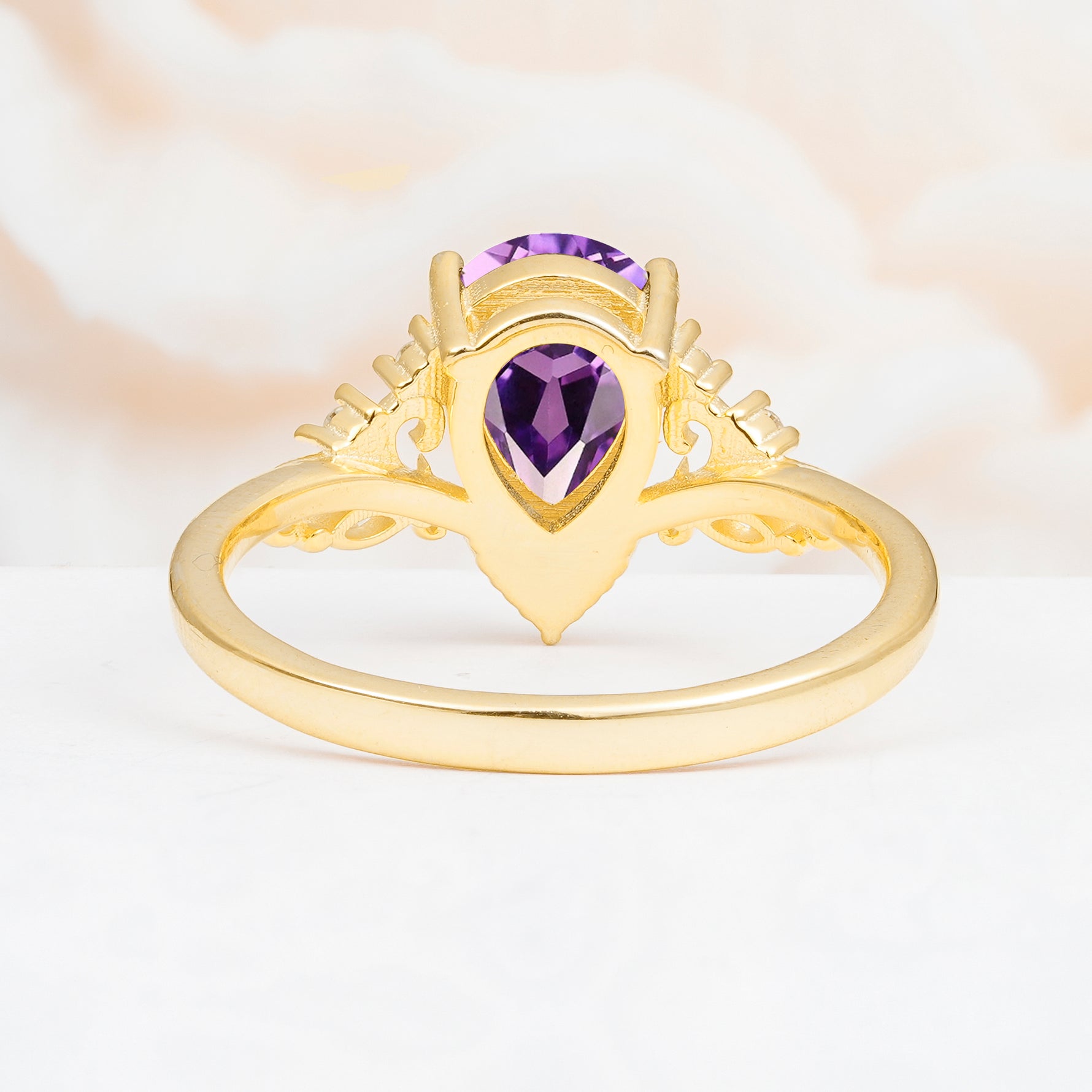SR17625 Amethyst Ring - Additional view