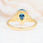 SR17625 Aquamarine Ring - Additional view