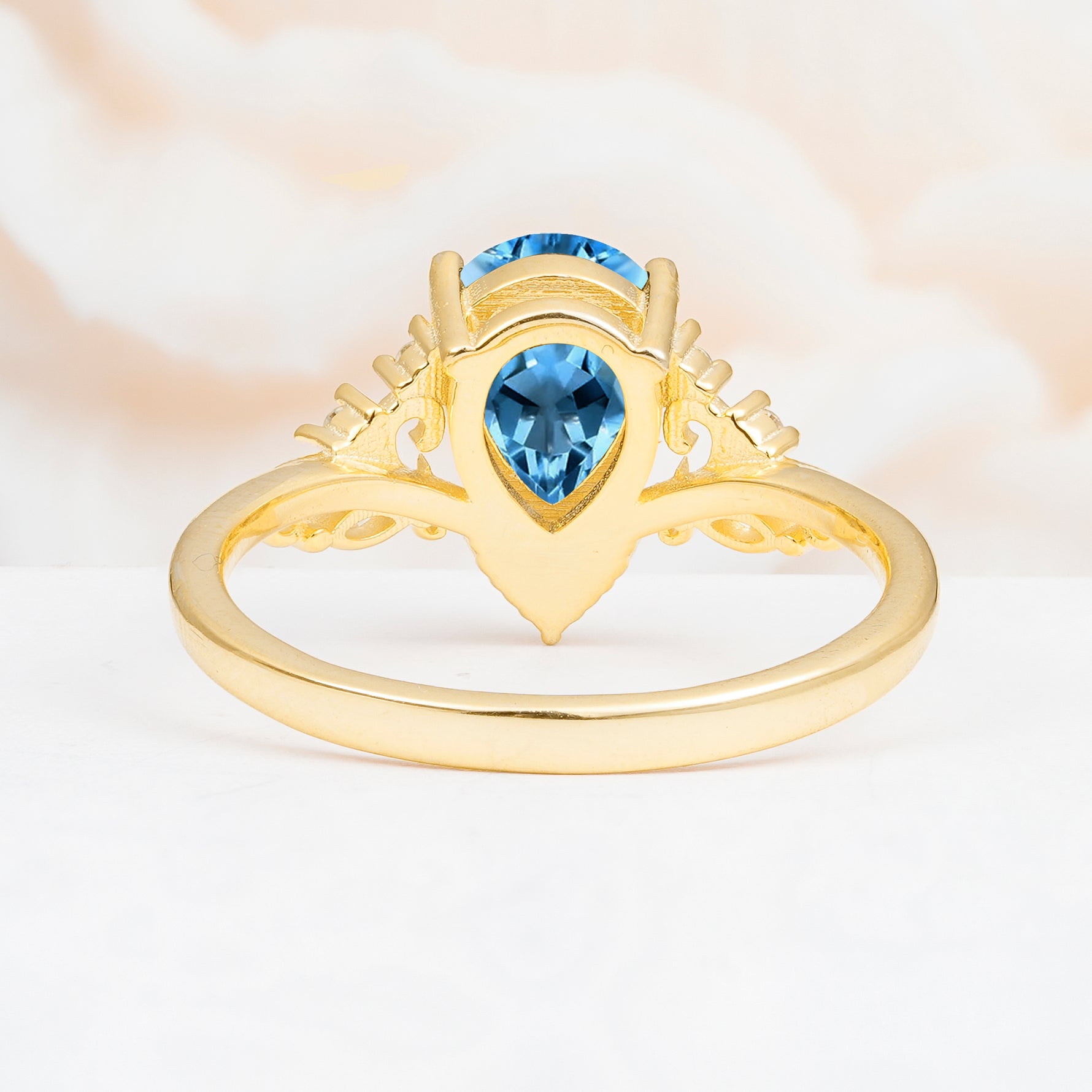 SR17625 Aquamarine Ring - Additional view