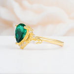 SR17625 Emerald Ring - Additional view