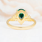 SR17625 Emerald Ring - Additional view