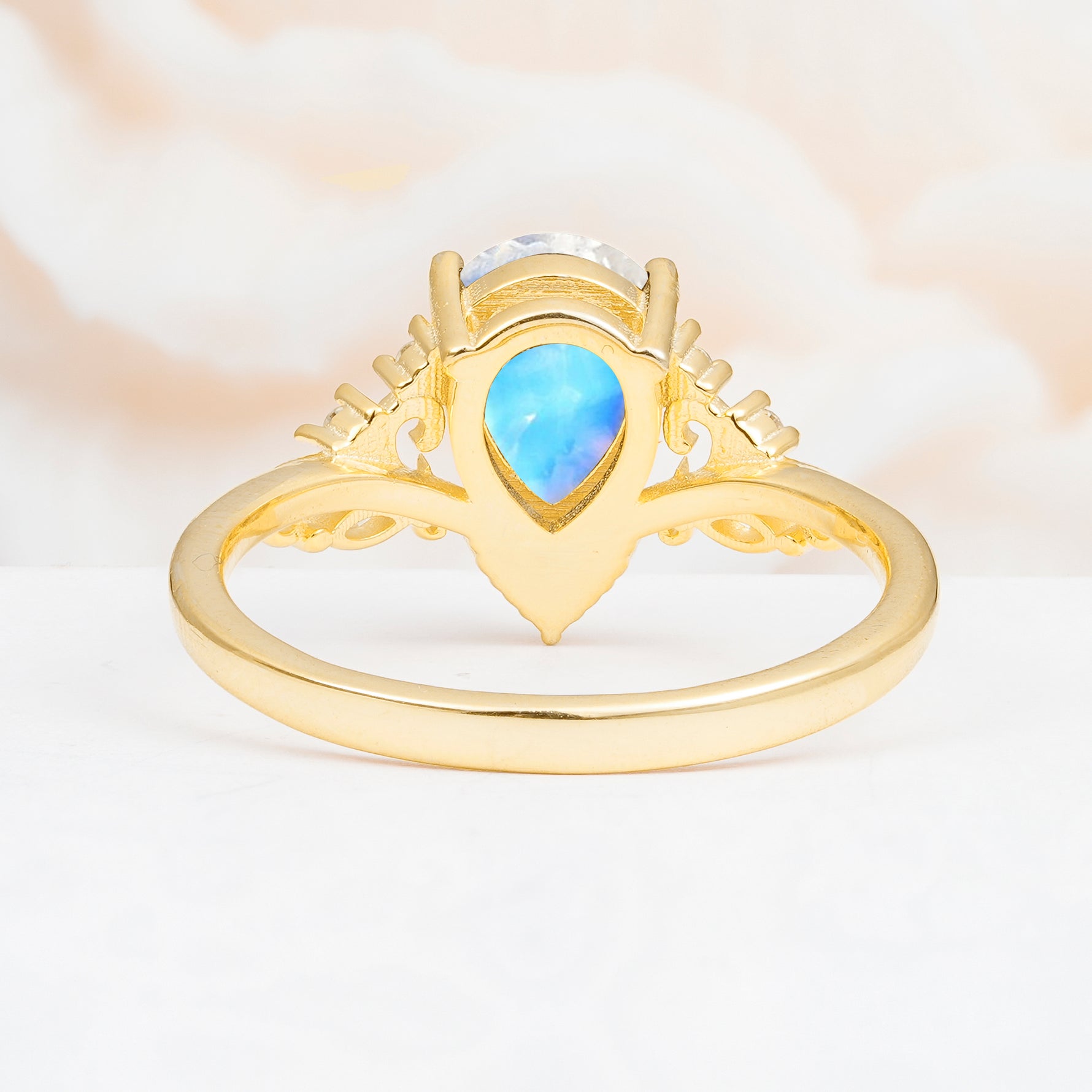 SR17625 Moonstone Ring - Additional view