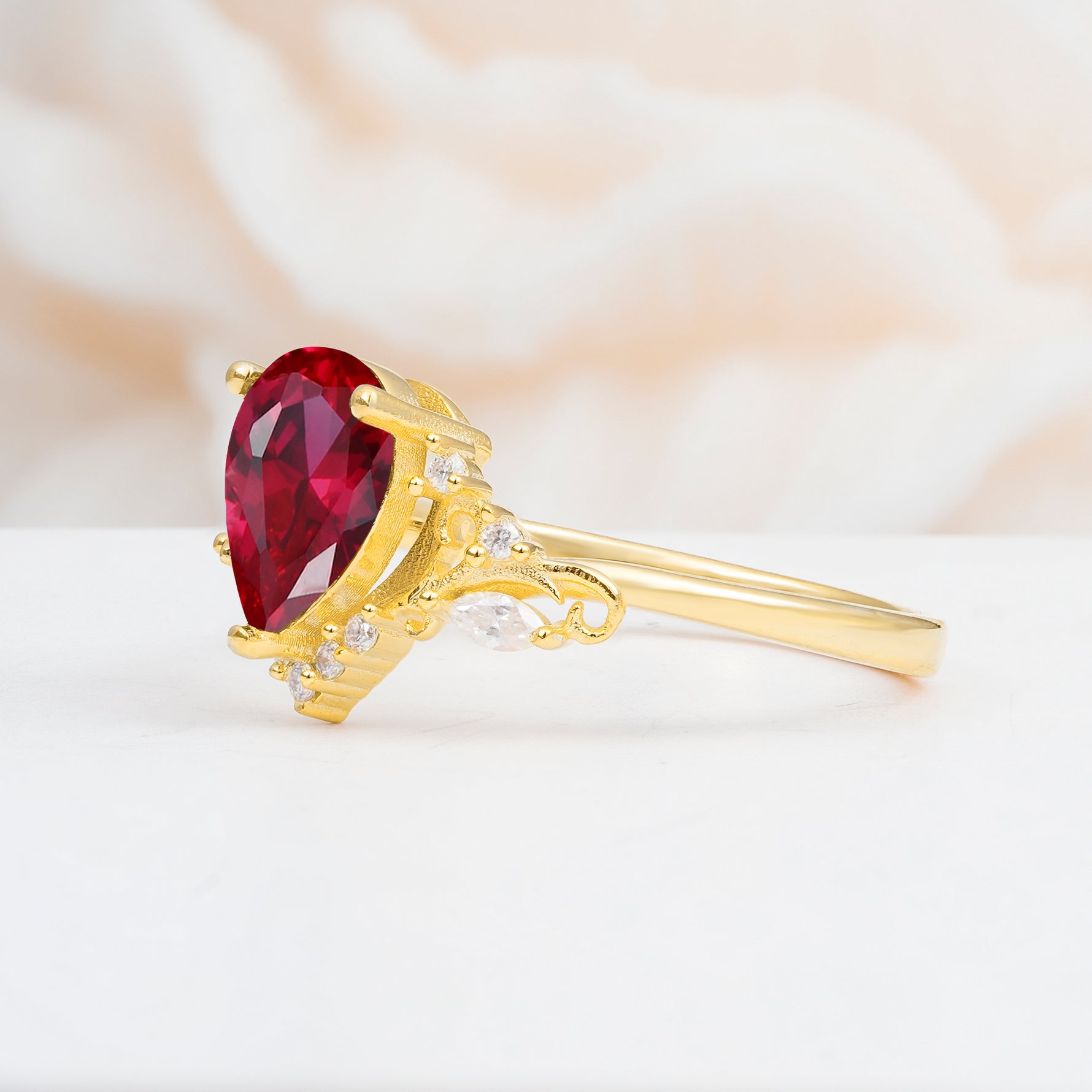 SR17625 Ruby Ring - Additional view