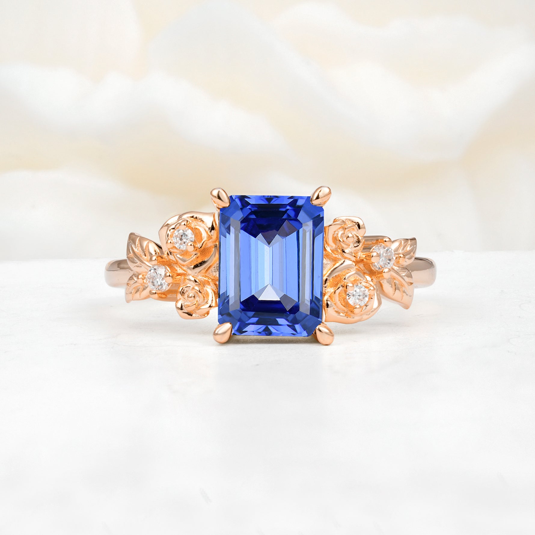 SR17645 Sapphire Ring - Additional view