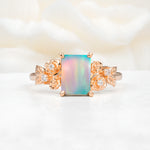 SR17645 Fire Opal Ring - Additional view