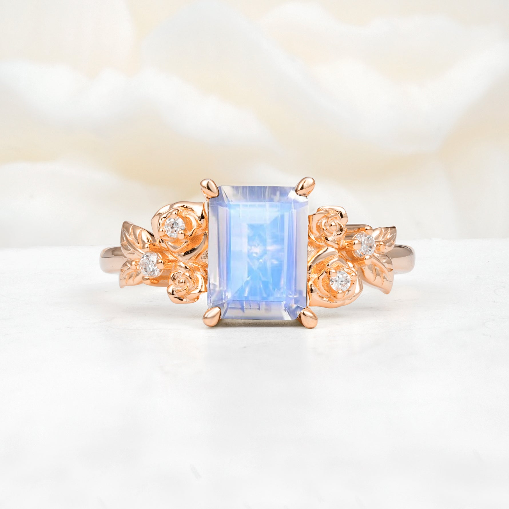 SR17645 Moonstone Ring - Additional view