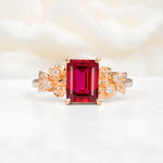 SR17645 Ruby Ring - Additional view