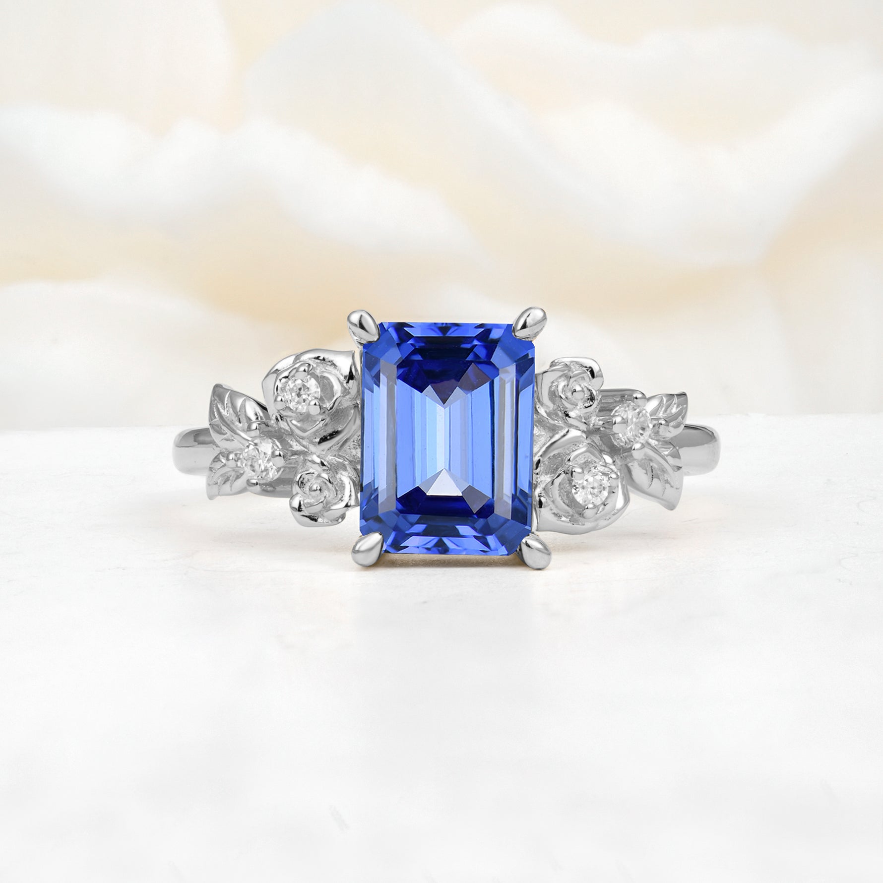 SR17645 Sapphire Ring - Additional view