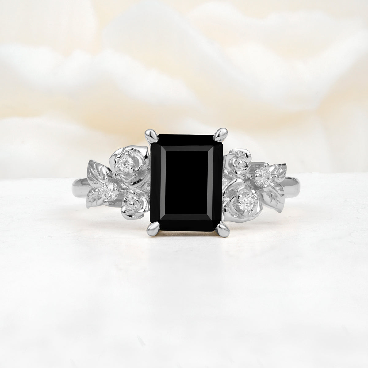 SR17645 Black Onyx Ring - Additional view