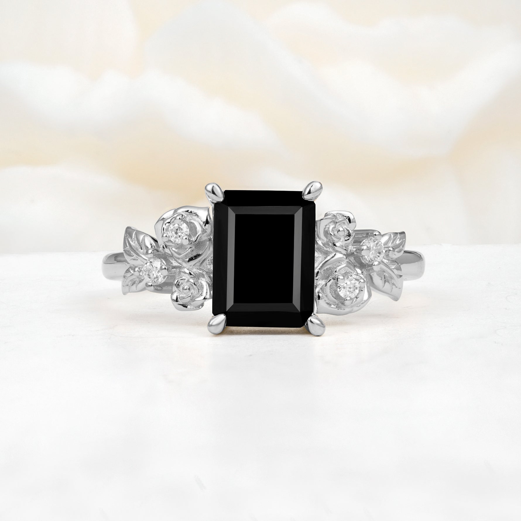SR17645 Black Onyx Ring - Additional view