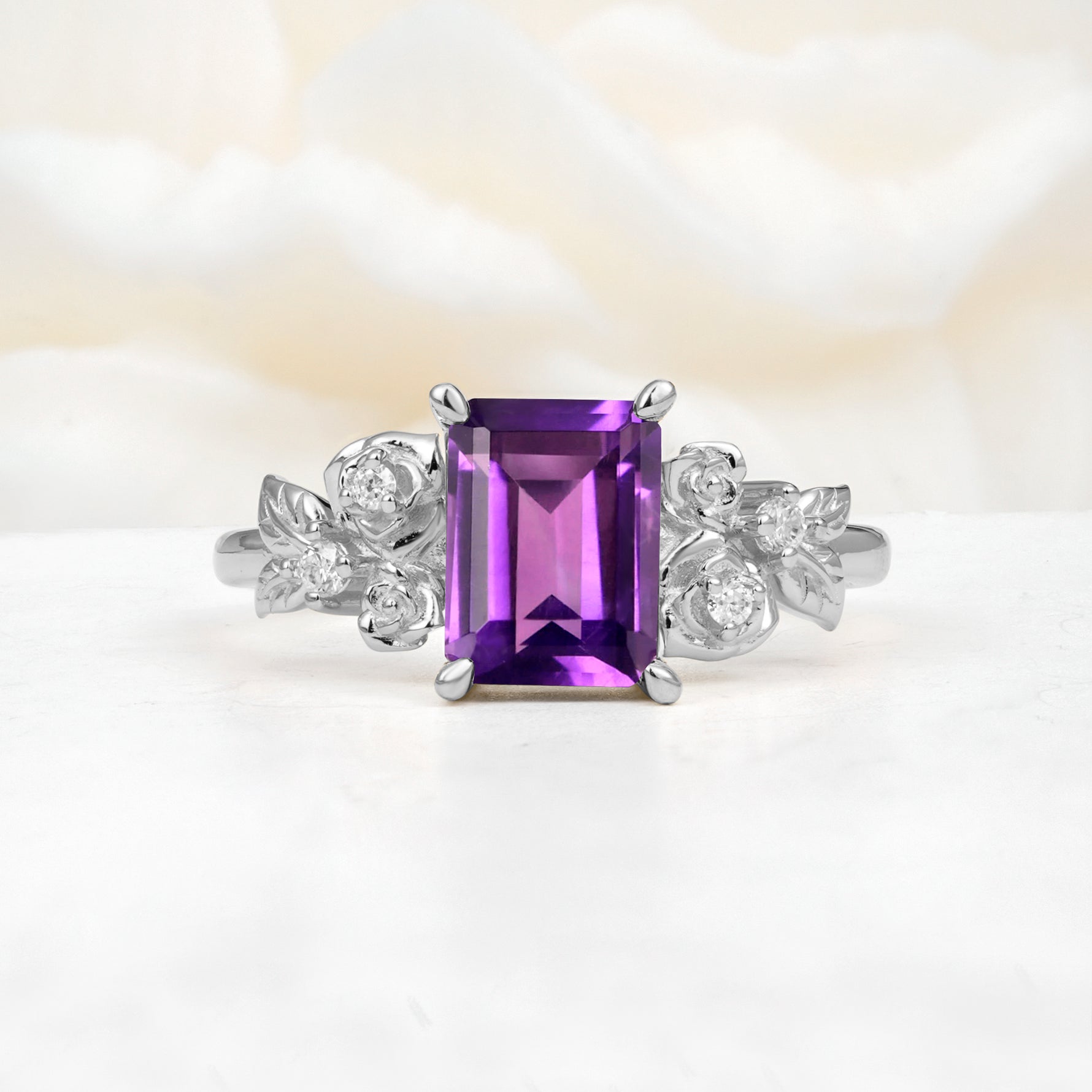 SR17645 Amethyst Ring - Additional view