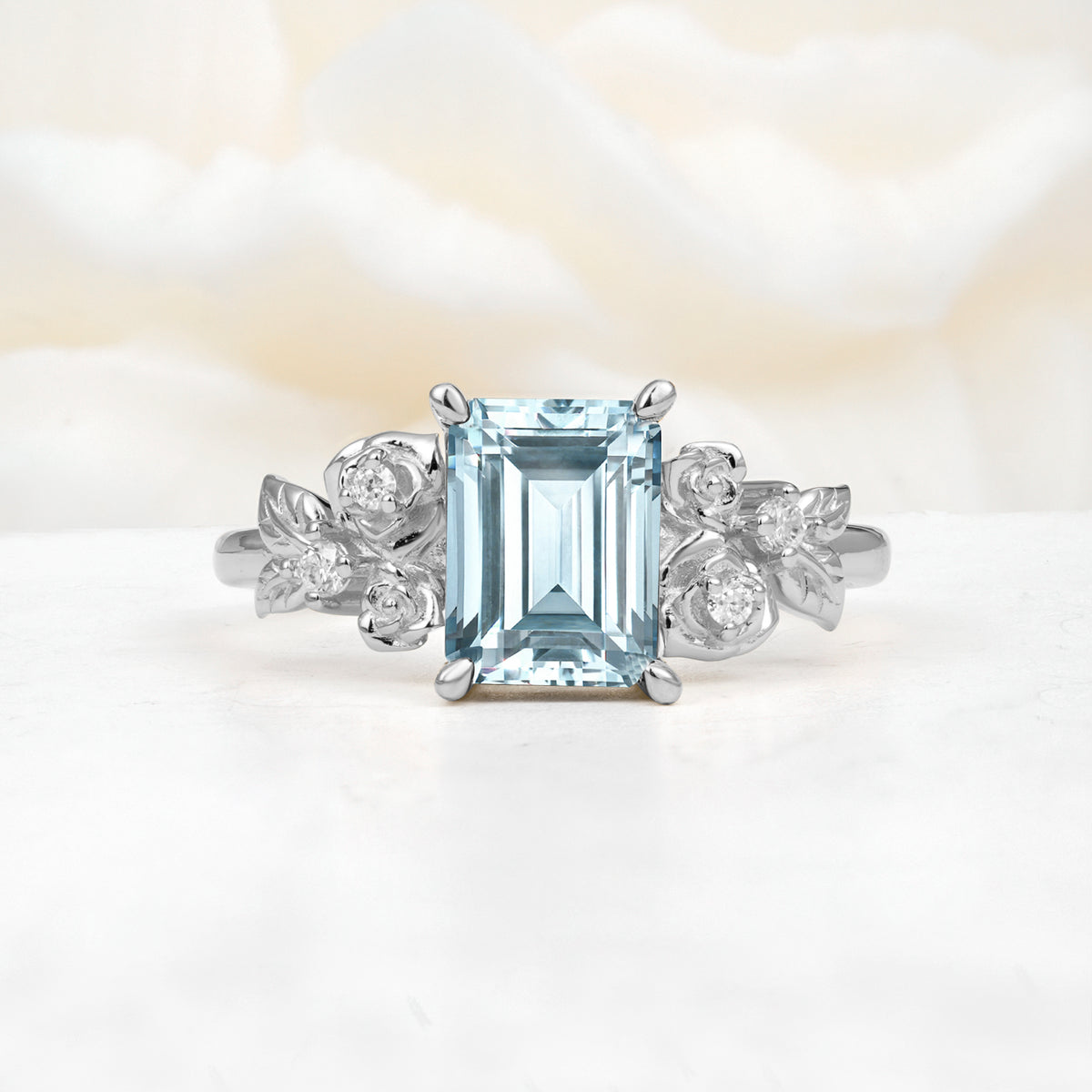 SR17645 Aquamarine Ring - Additional view