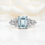 SR17645 Aquamarine Ring - Additional view