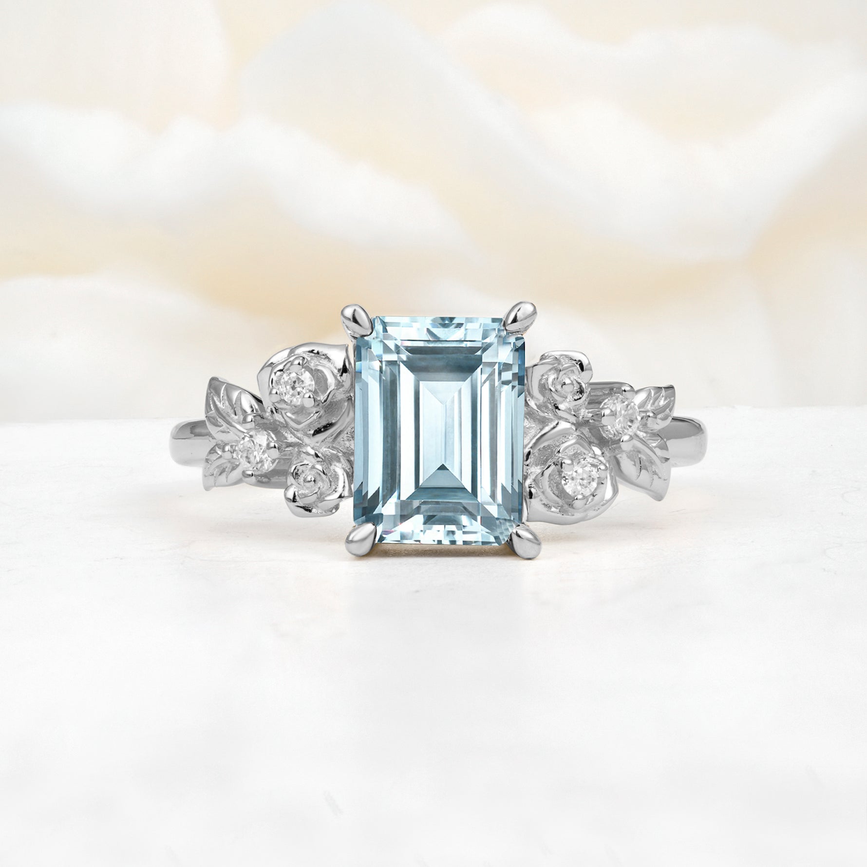 SR17645 Aquamarine Ring - Additional view