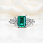SR17645 Emerald Ring - Additional view